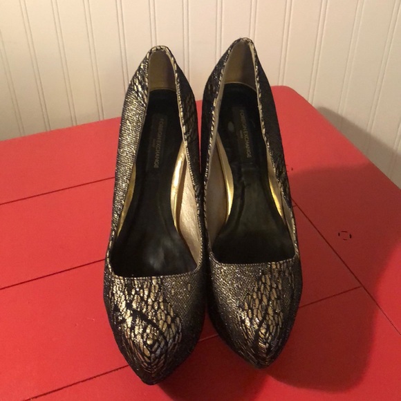 Foreign Exchange platform stiletto shoes size 10 - Picture 2 of 5